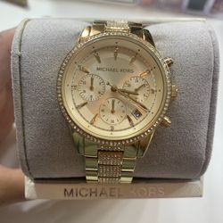 Michael Kors Gold Toned Watch