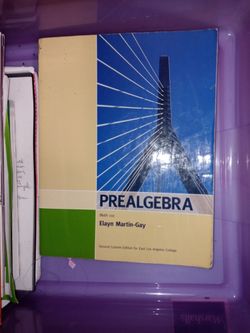 PREALGEBRA