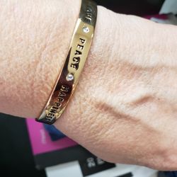 BCBGeneration Love Peace Happiness Bracelet