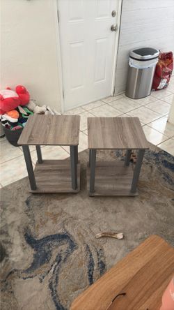 Two side tables . Perfect condition