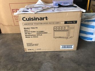 Cuisinart Air fryer Toaster Oven With Grill TOA-70