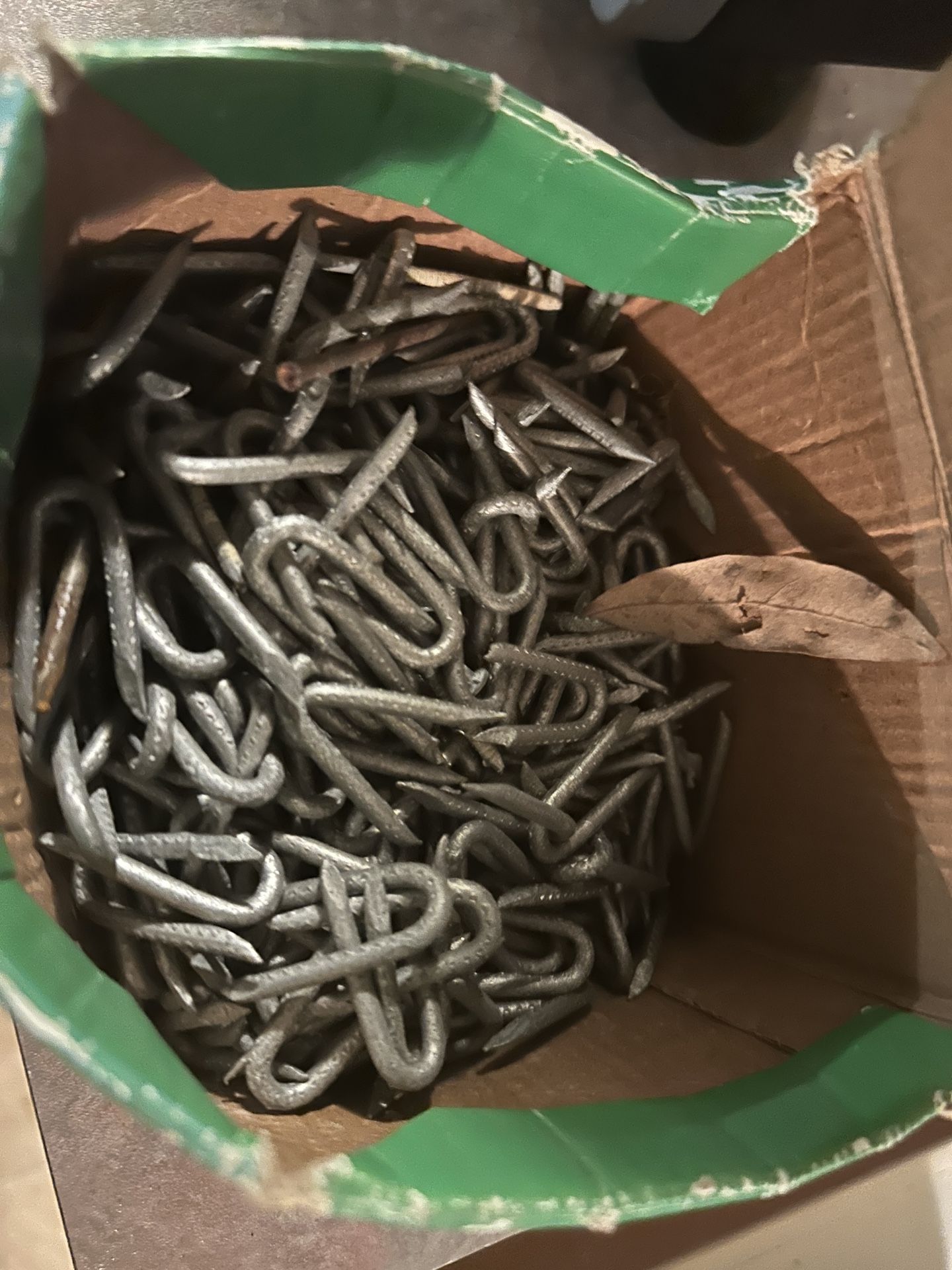 Box Of Horseshoe Nails