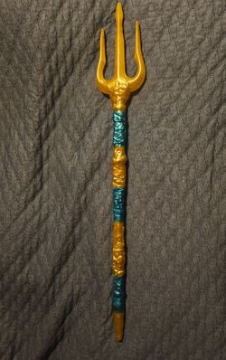 Aquaman Trident Costume Prop Tested Working