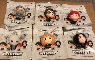 Hallmark Mystery Ornamenta Harry Potter Full Set RARE