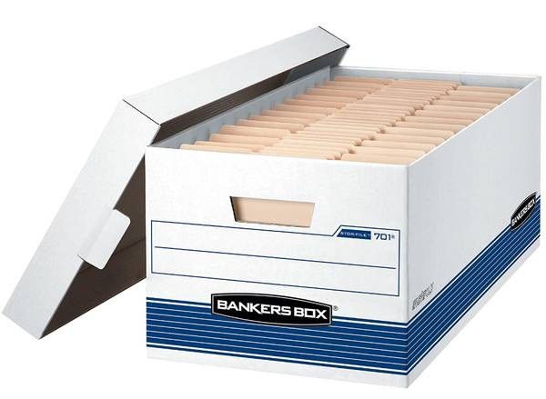 Bankers Boxes. File boxes. Large & small available.