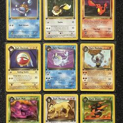 1st Edition Team Rocket • Pokemon Card Collection • 27 Cards 👾