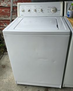Lavadora Kenmore Heavy Duty Con Garantia Lusiendo Y Trabajando Exelente Tina De Peltre $300