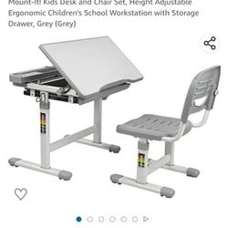 Desk And Kids Chair 