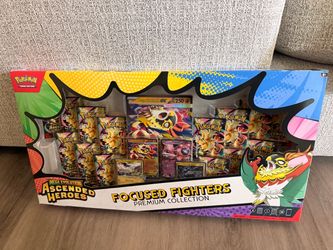 Pokémon Mega Evolution Ascended Heroes Focused Fighters Premium Collection
