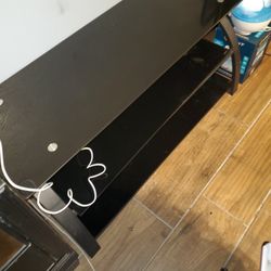 Black TV Stand  