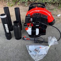 ECHO 216 MPH 517 CEM 58.2cc Gas 2-Stroke Cycle Backpack Leaf Blower with Tube Throttle