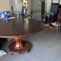 Free Dinning Table And 4 Chairs 