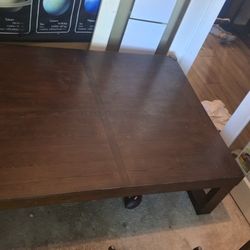 Large coffee table for sale. 