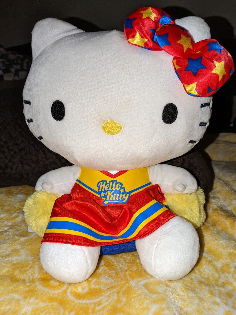 Hello Kitty Cheerleader Plushie