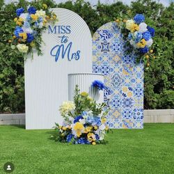 Artificial 3 pice set flowers