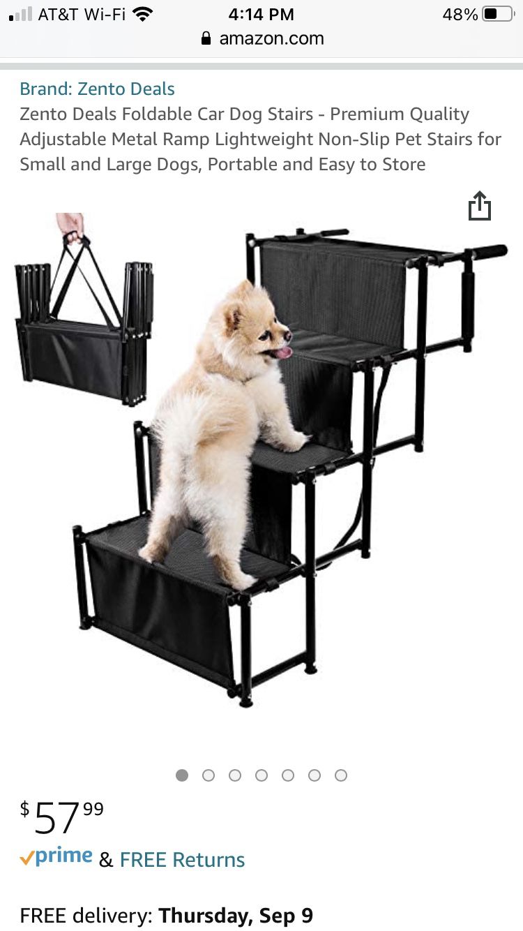 Pet Stairs for Small & Large Dogs-New