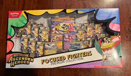 Pokemon TCG Mega Evolution Ascended Heroes Focused Fighters Premium Collection