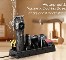 IPX7 Waterproof Cordless Hair Grooming  Shaver