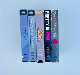 Physical Media! JOHN HUGHES on VHS (5 Film Lot)