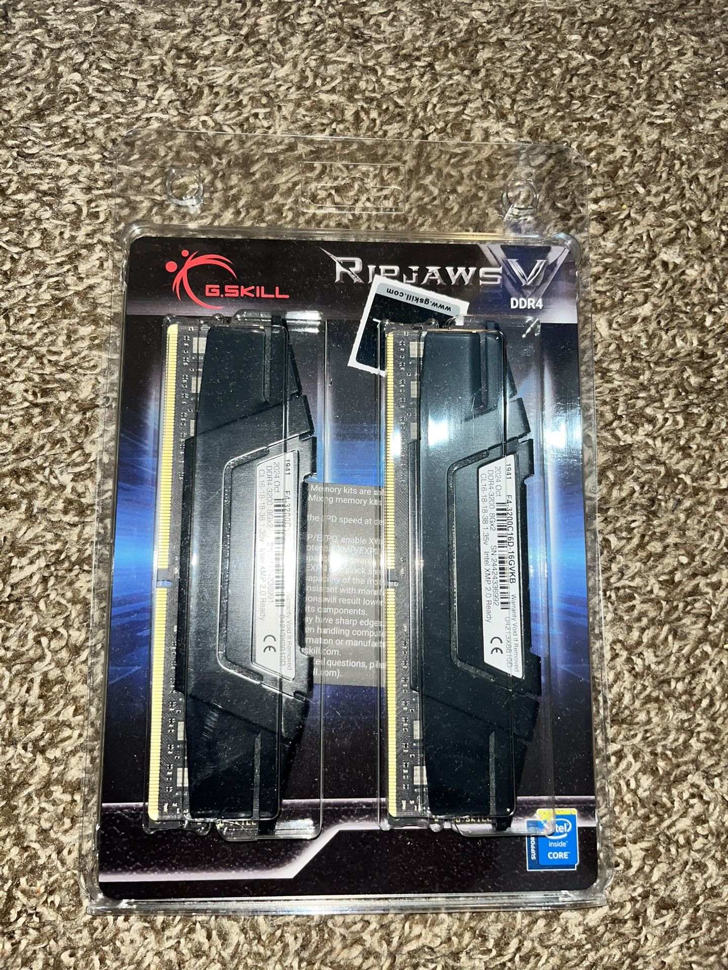 G Skill Rip Jaw 16 Gb Ram