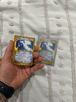 Pokémon Lugia Crystal Type Holo Card x2 / Pokemon cards for sale