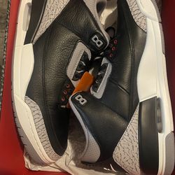 Jordan 3 black cement