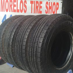 (4) ST235/80R16 Trailer Tires