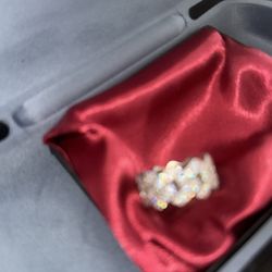 Cuban Link Moissanite Ring 