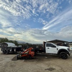 Dump Trailer / Mini Excavator 