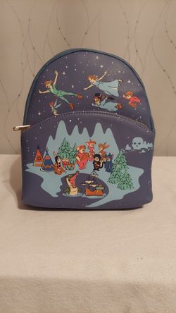 Loungefly Disney Peter Pan Neverland Mini Backpack