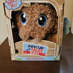 Rescue Tales Goldendoodle Plush Toy