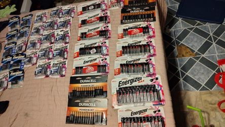 AA's And AAA's (Alkaline & Lithium