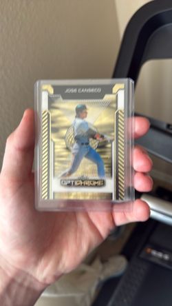 Jose Canseco Topps Optic Chrome Baseball Card 1 of 1