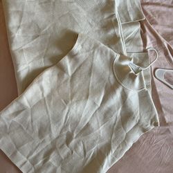 Express two piece skirt and shirt size medium