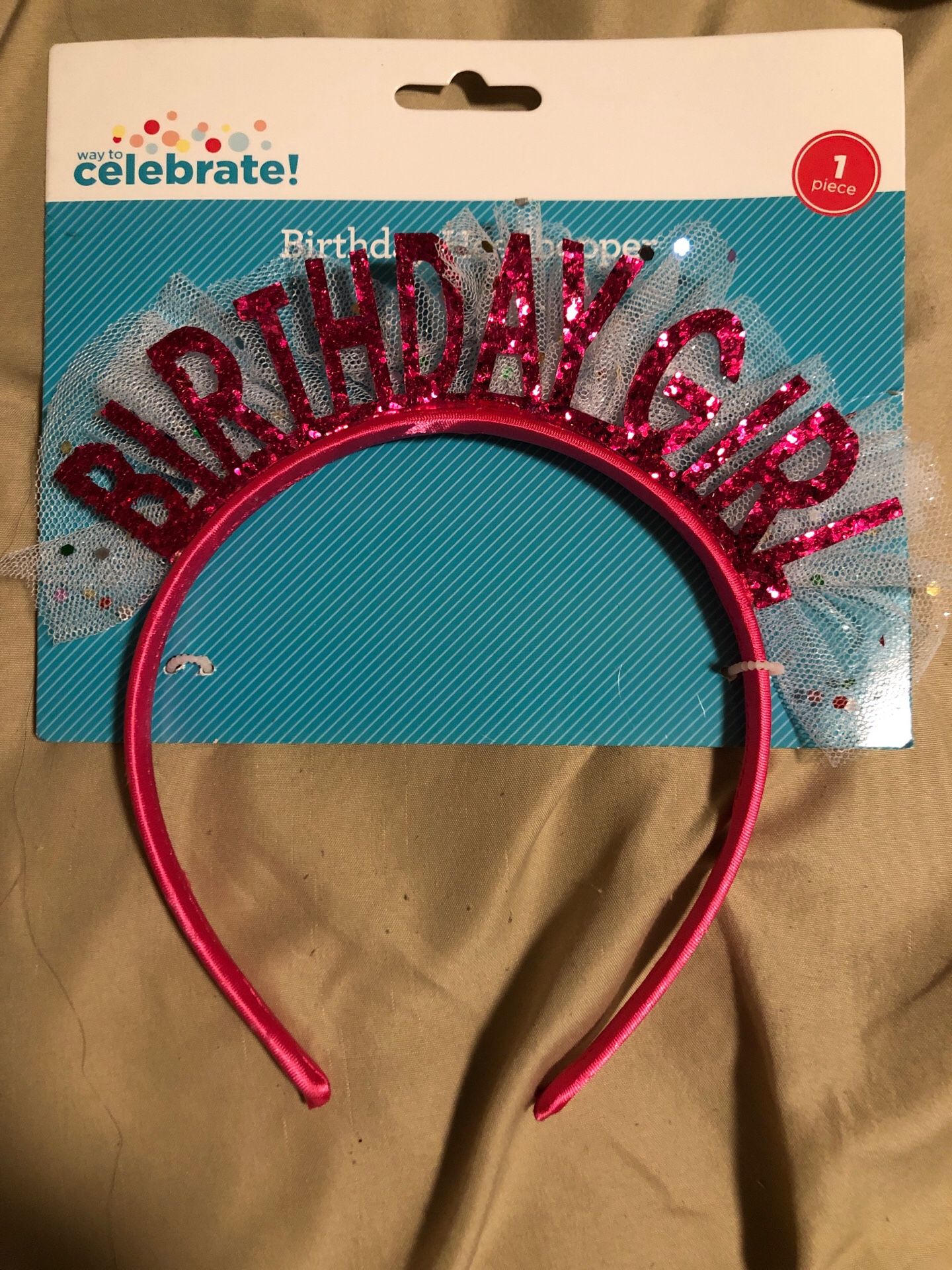 Birthday Headband