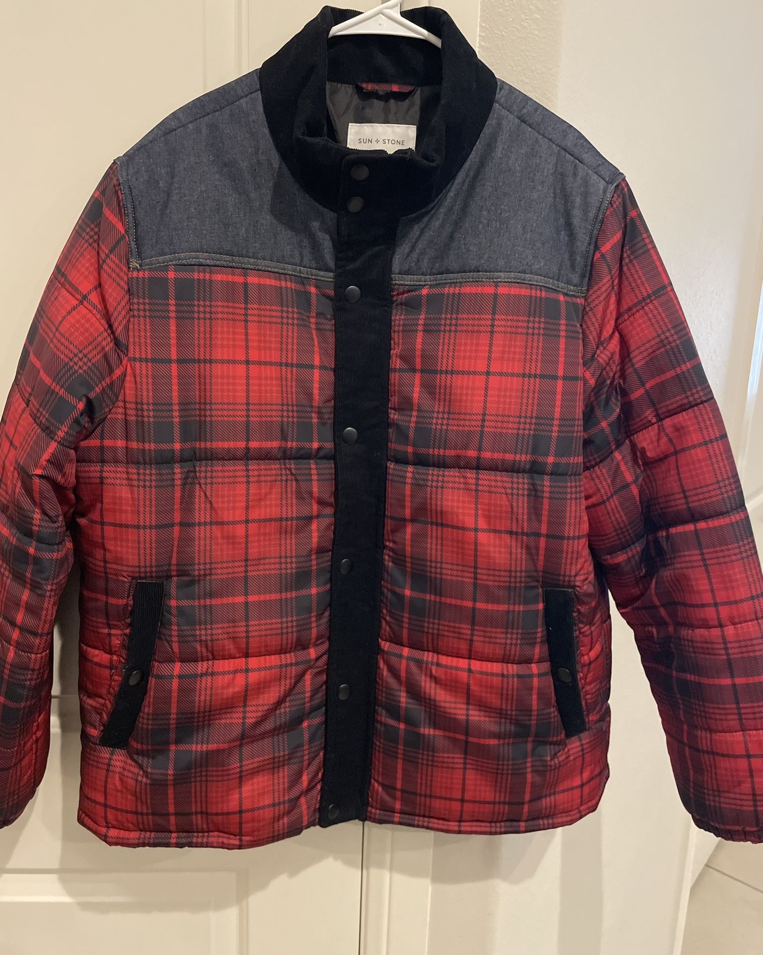Men’s Puffy Jacket Corduroy XL