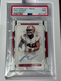 49ers Fred Warner RC /75 slab