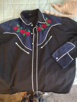 Shirt Mexican Style Mens