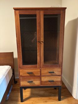 Room and Board Solid Cherry Cabinet