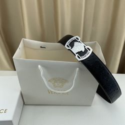 Versace Men’s Belt With Box 