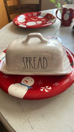 New Rae Dunn Spread Butter Dish 