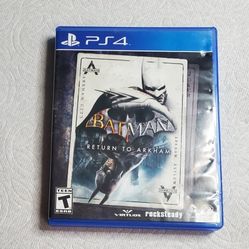 Batman Return To Arkham (PS4)