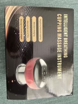 Cupping, Cupping Massage Device, Smart Cupping Bundle, 12 in 1 Smart Cupping Therapy Massager, for Everyone (1-PCS Blue)