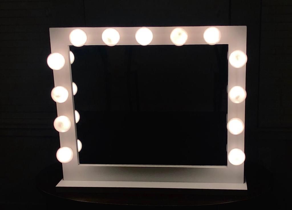 Vanity mirror only bulbs makeup glass maquillaje espejo beauty furniture