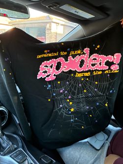 spider hoodie size medium