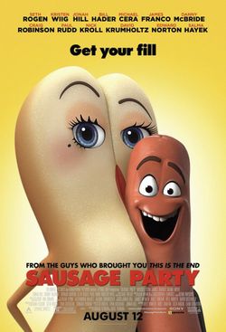 Sausage Party (2016) Original D/S Movie Poster 27x40