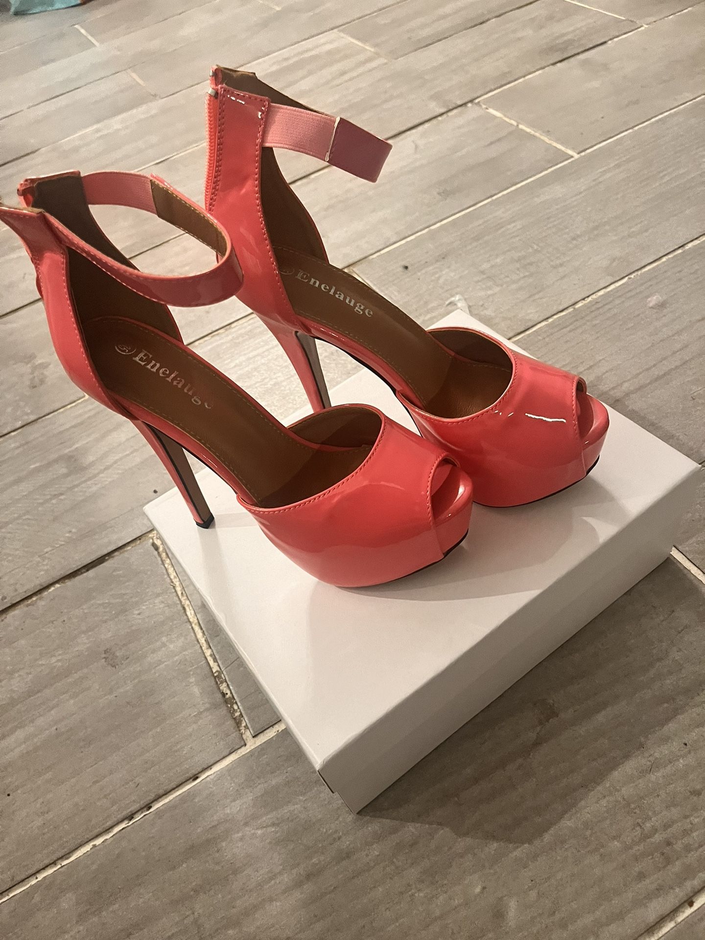 Pink Heels Size 7