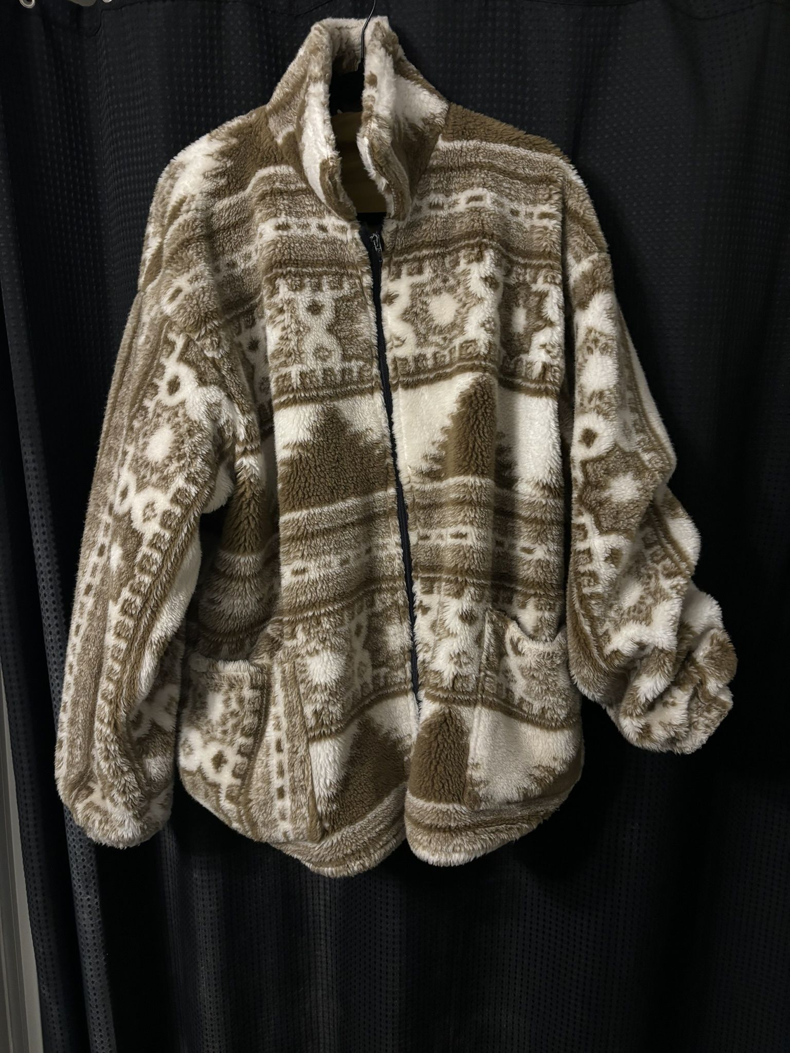 fleece jacket size xl