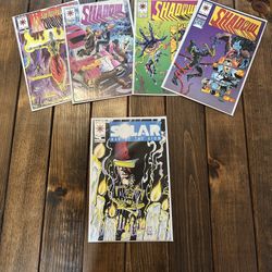 Valiant Shadowman & Solar Comic Books