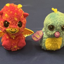 Hatchimals Draggle And Owlicorn Interactive